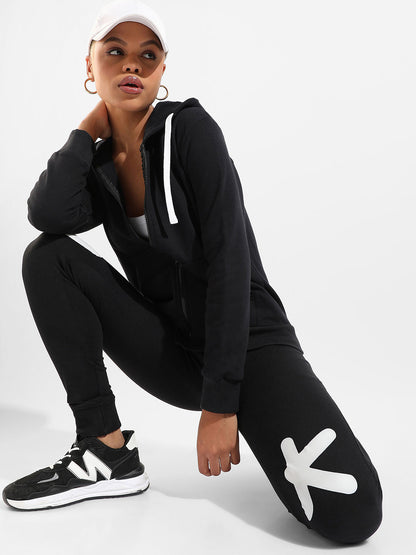 Cotton Printed Regular Fit Tracksuit For Casual Wear