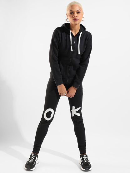 Cotton Printed Regular Fit Tracksuit For Casual Wear