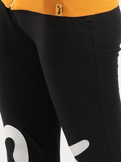 COTTON PRINTED REGULAR FIT TRACKSUIT FOR CASUAL WEAR 