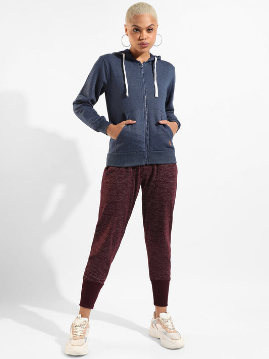 Cotton Textured Regular Fit Tracksuit For Casual Wear