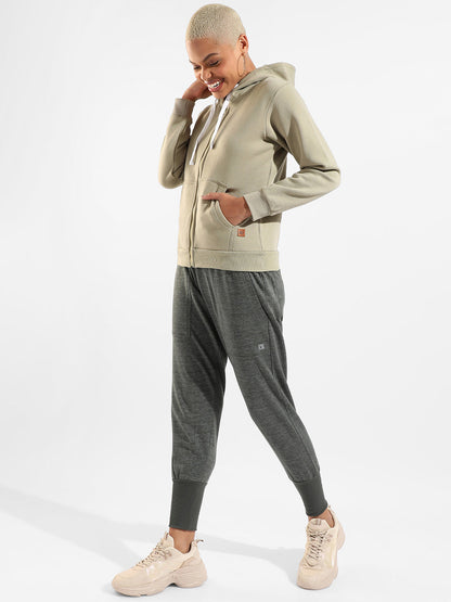 Cotton Textured Regular Fit Tracksuit For Casual Wear