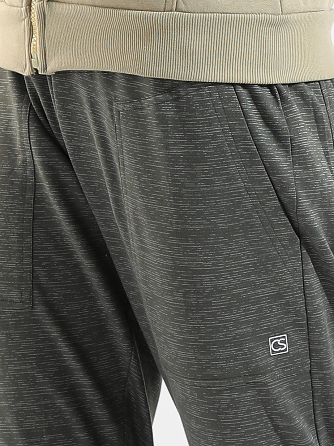 COTTON TEXTURED REGULAR FIT TRACKSUIT FOR CASUAL WEAR 