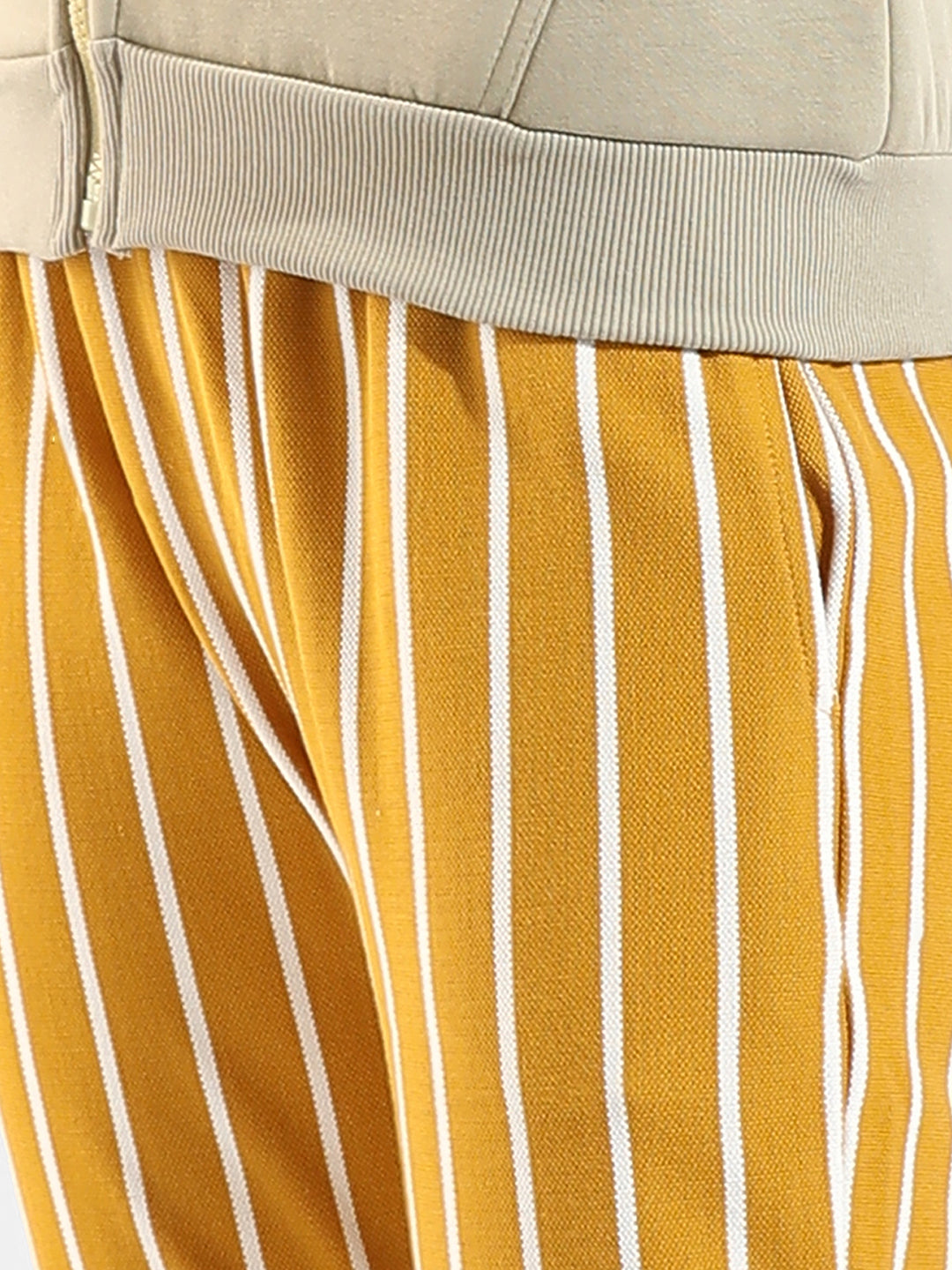 COTTON STRIPED REGULAR FIT TRACKSUIT FOR CASUAL WEAR 