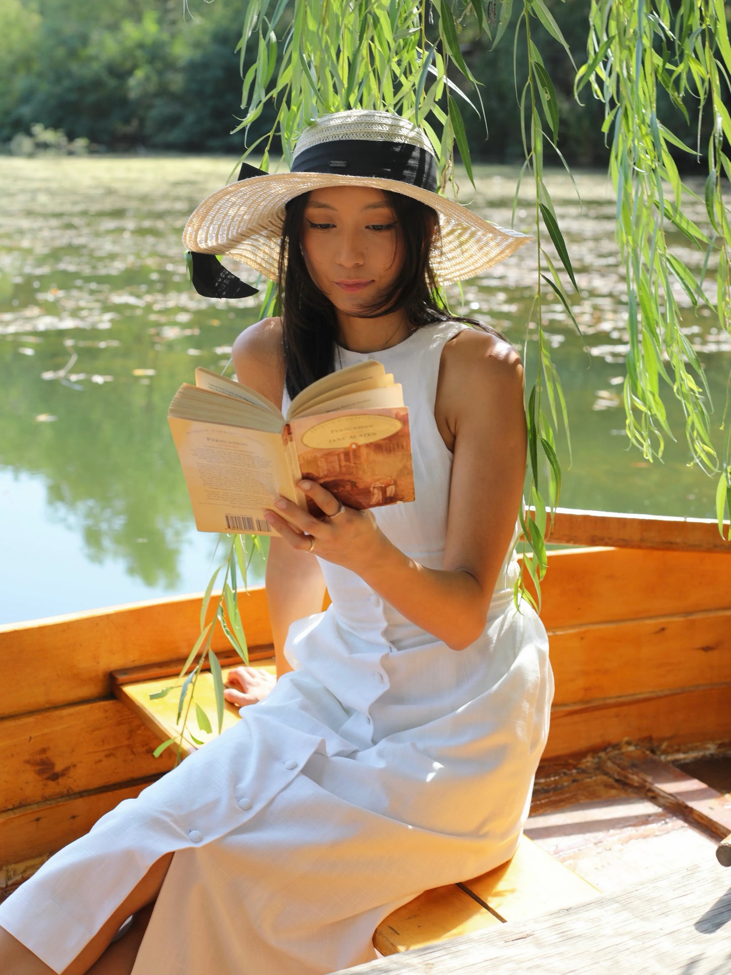 A-line Linen Dress