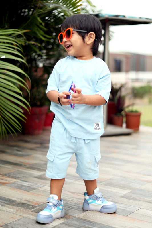 Chase Dreams Shorts Set For Infant Nap Chief