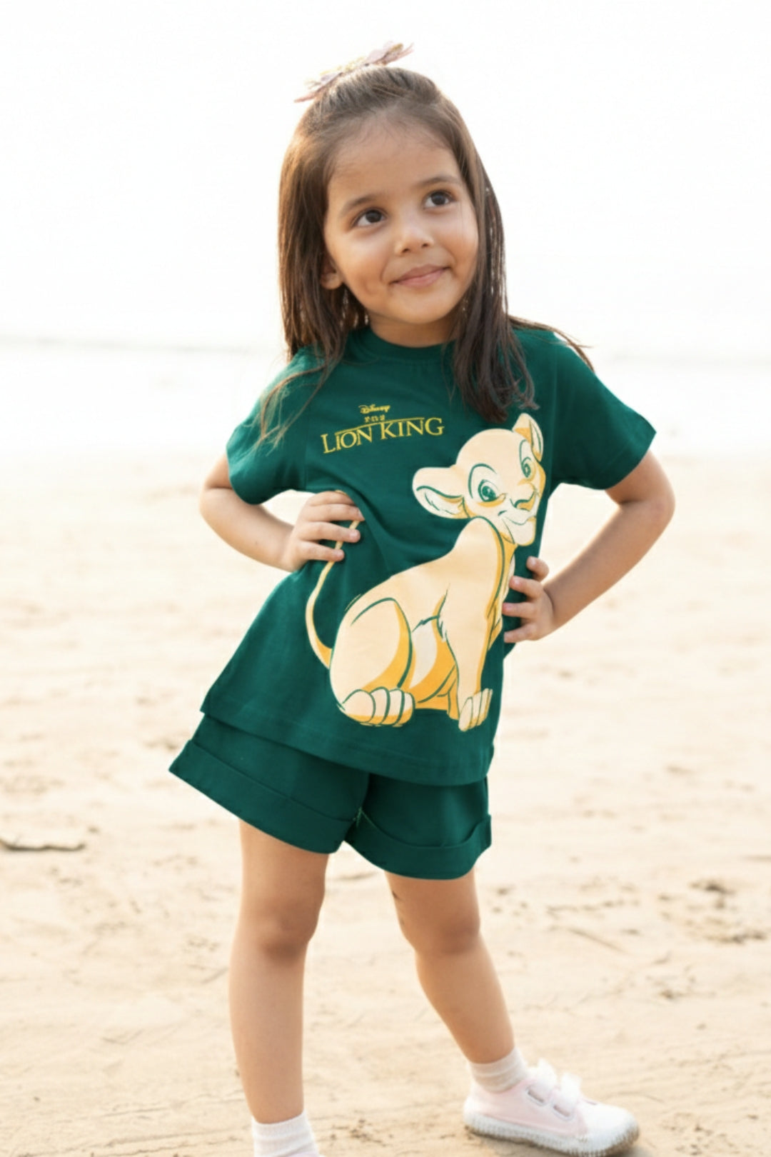 Lion King Girls Shorts set Nap Chief
