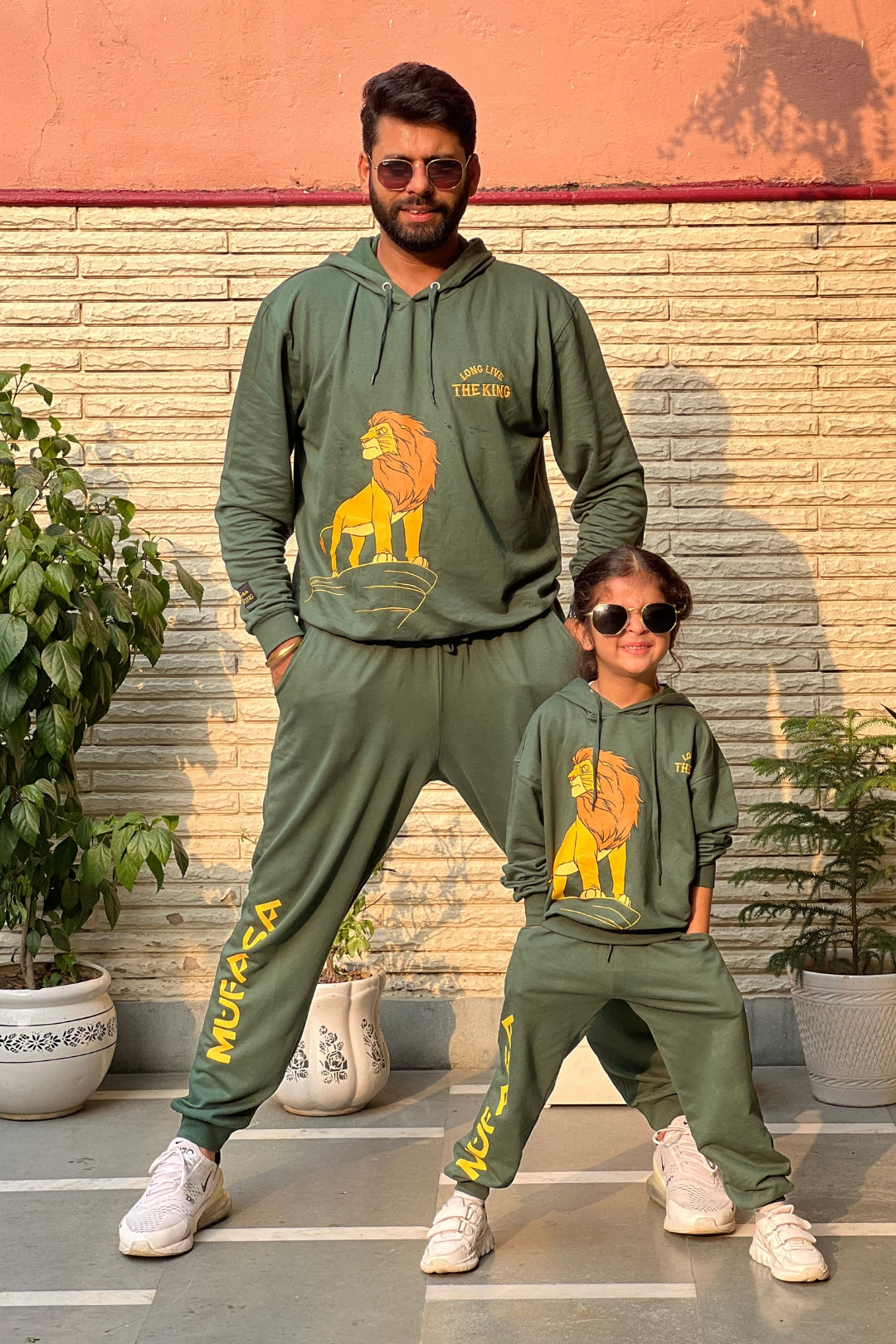 Mufasa Lion King Winter Co-Ord Set for Family Nap Chief