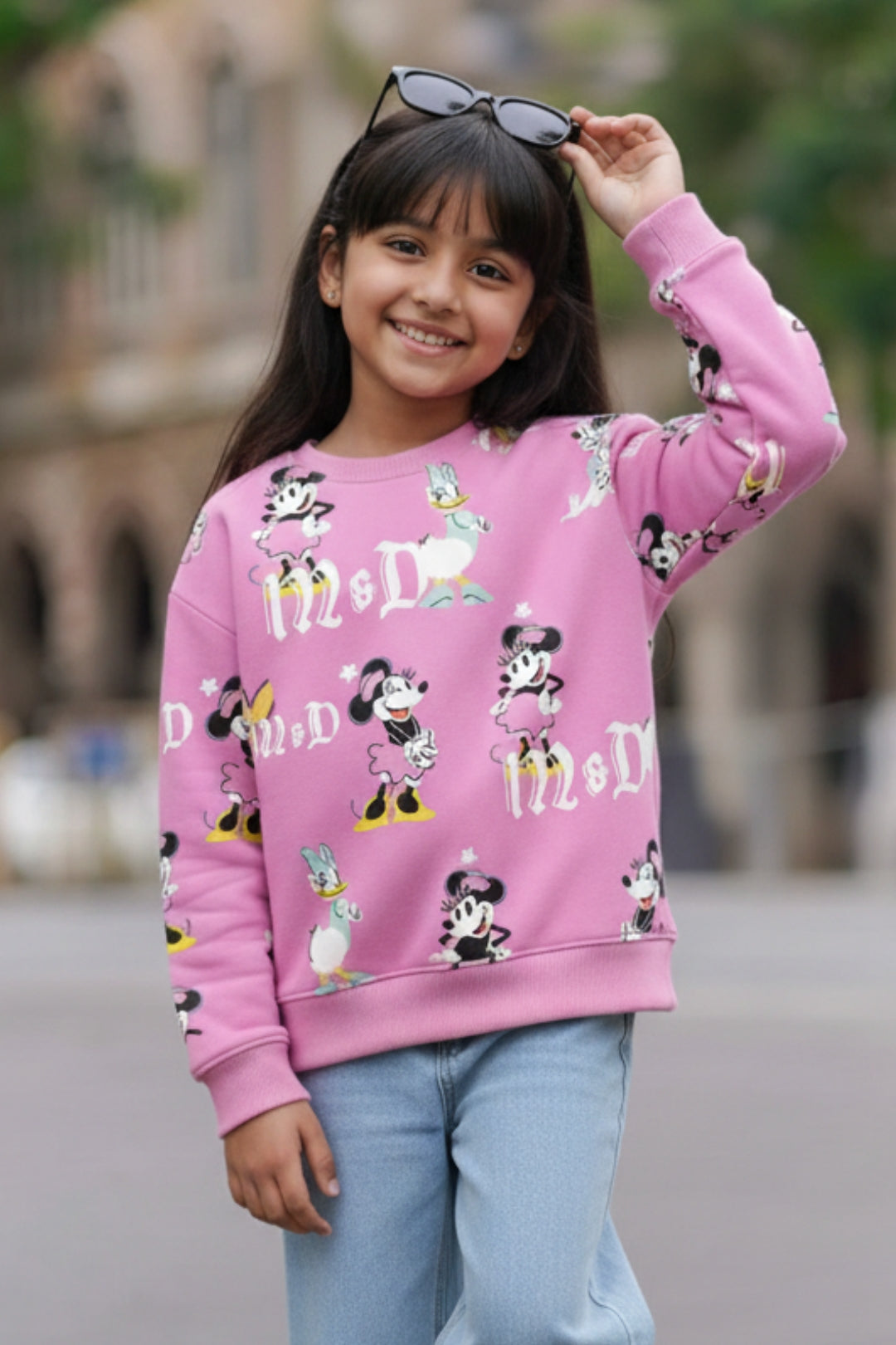 Minnie and Daisy Bestie Sweatshirt Nap Chief