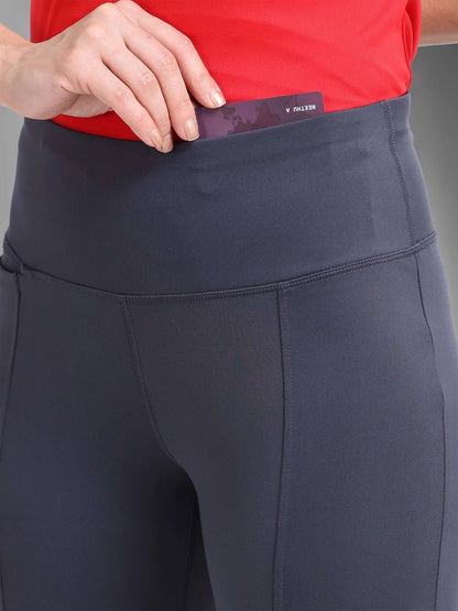 High Waist All Day Flare Pant Tall-Stone Grey