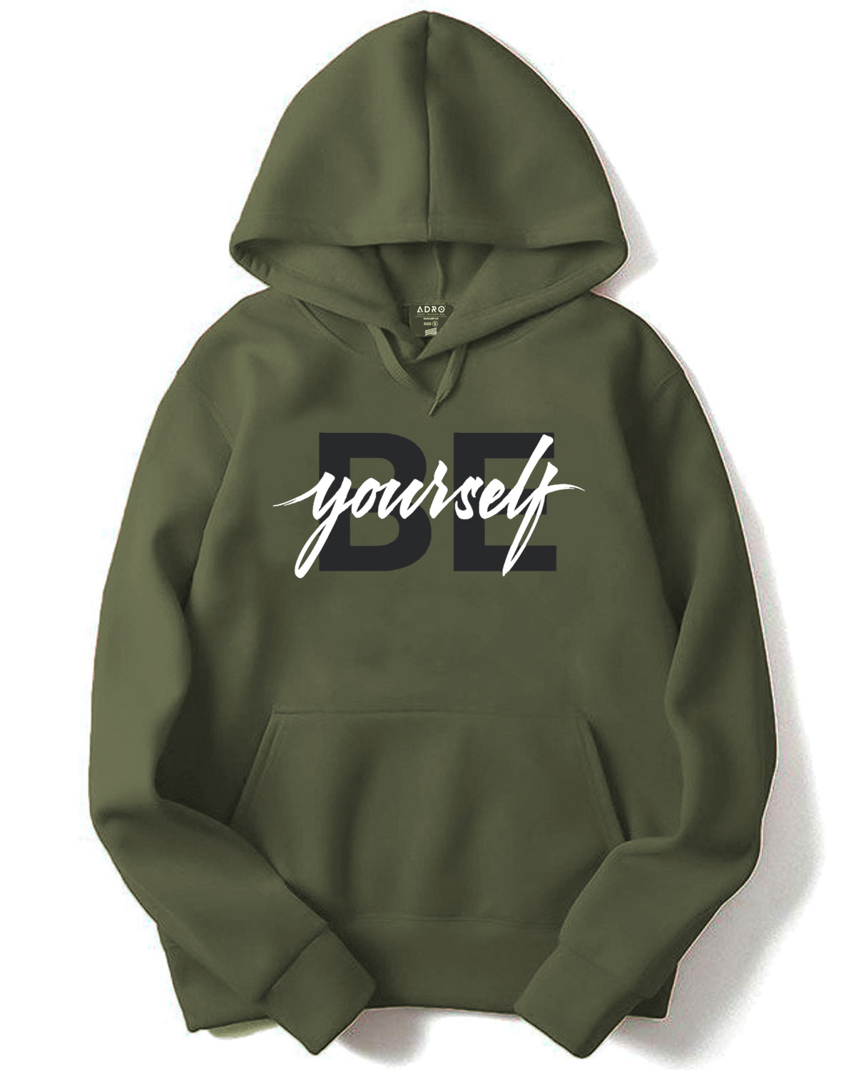 Be Yourself Printed Hoodie