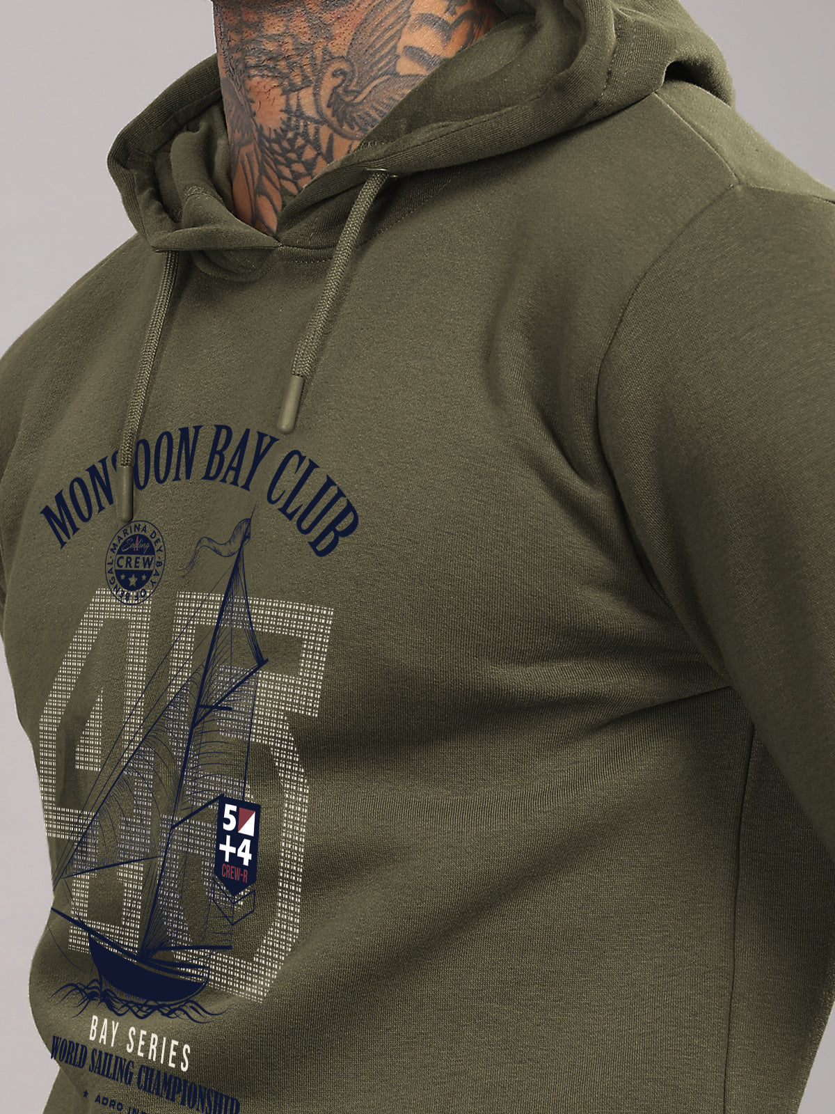 Cotton Poly Fleece Hoodie