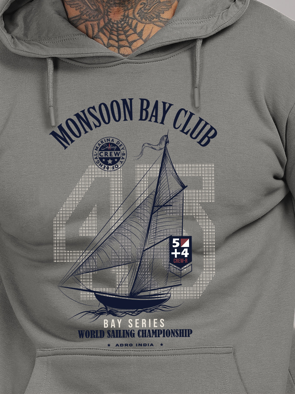 Cotton Poly Fleece Hoodie