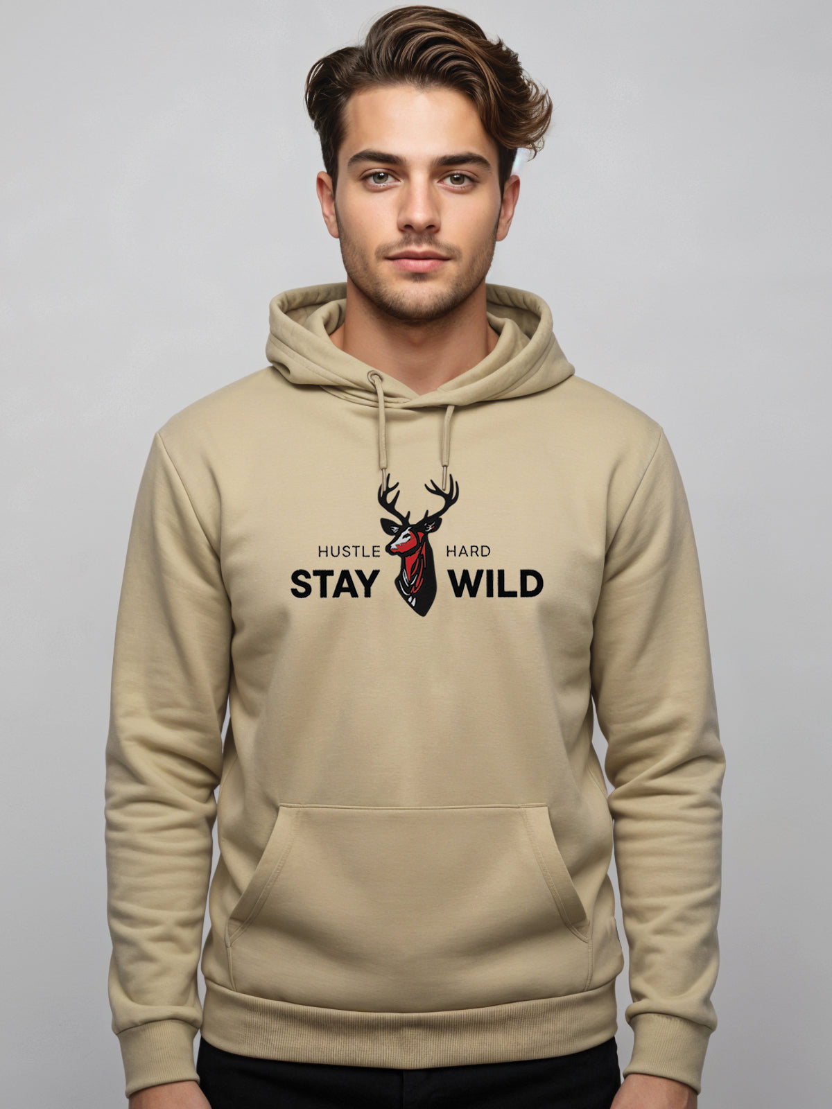Hustle Hard Stay Wild Hoodie