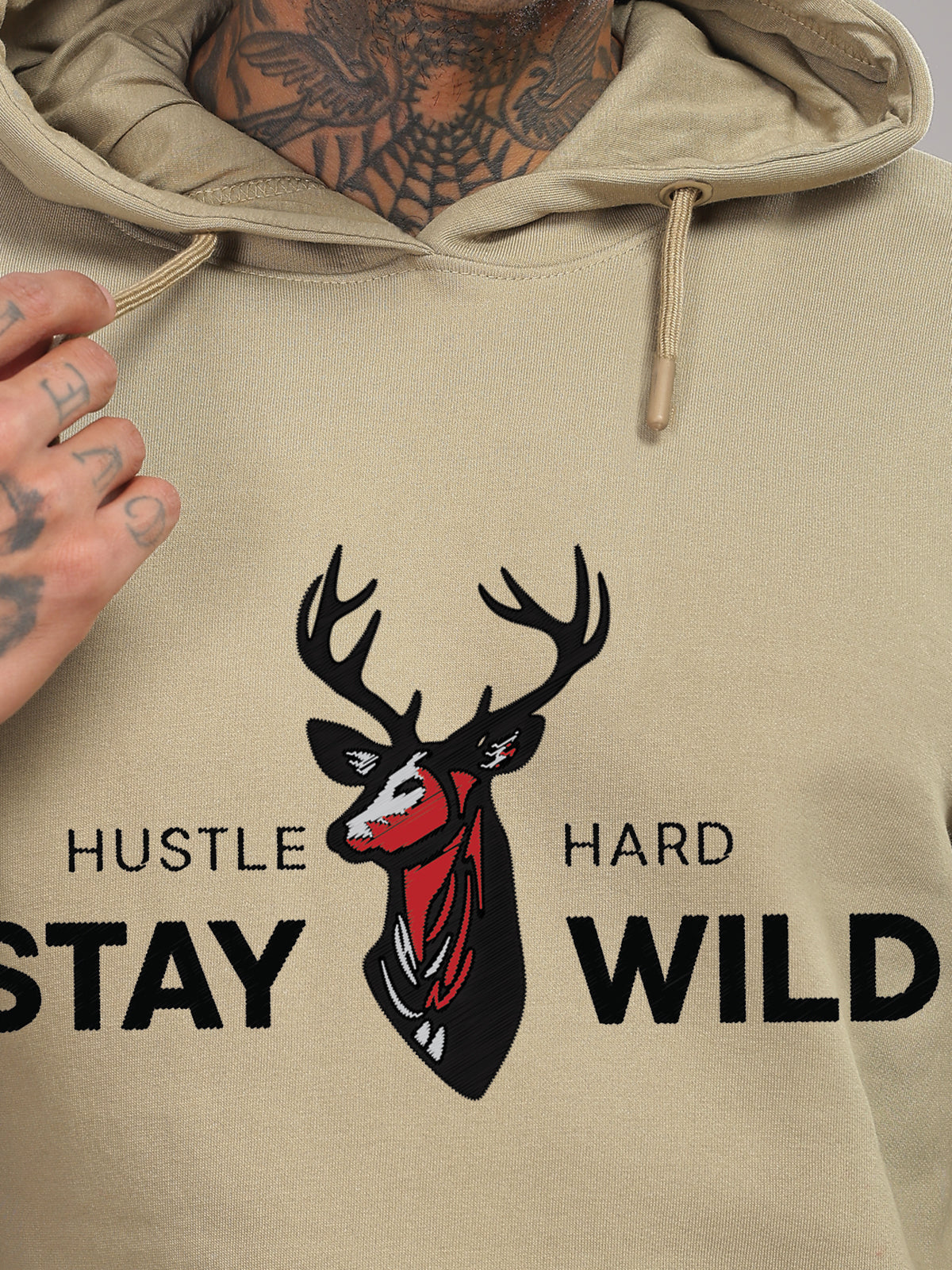 Hustle Hard Stay Wild Hoodie