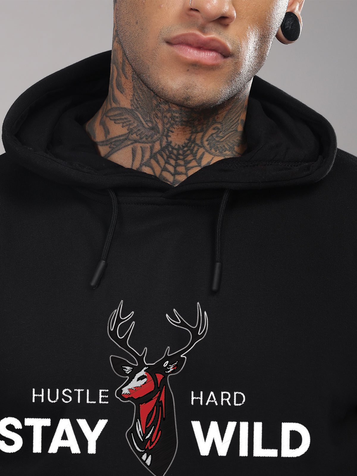 Hustle Hard Stay Wild Hoodie