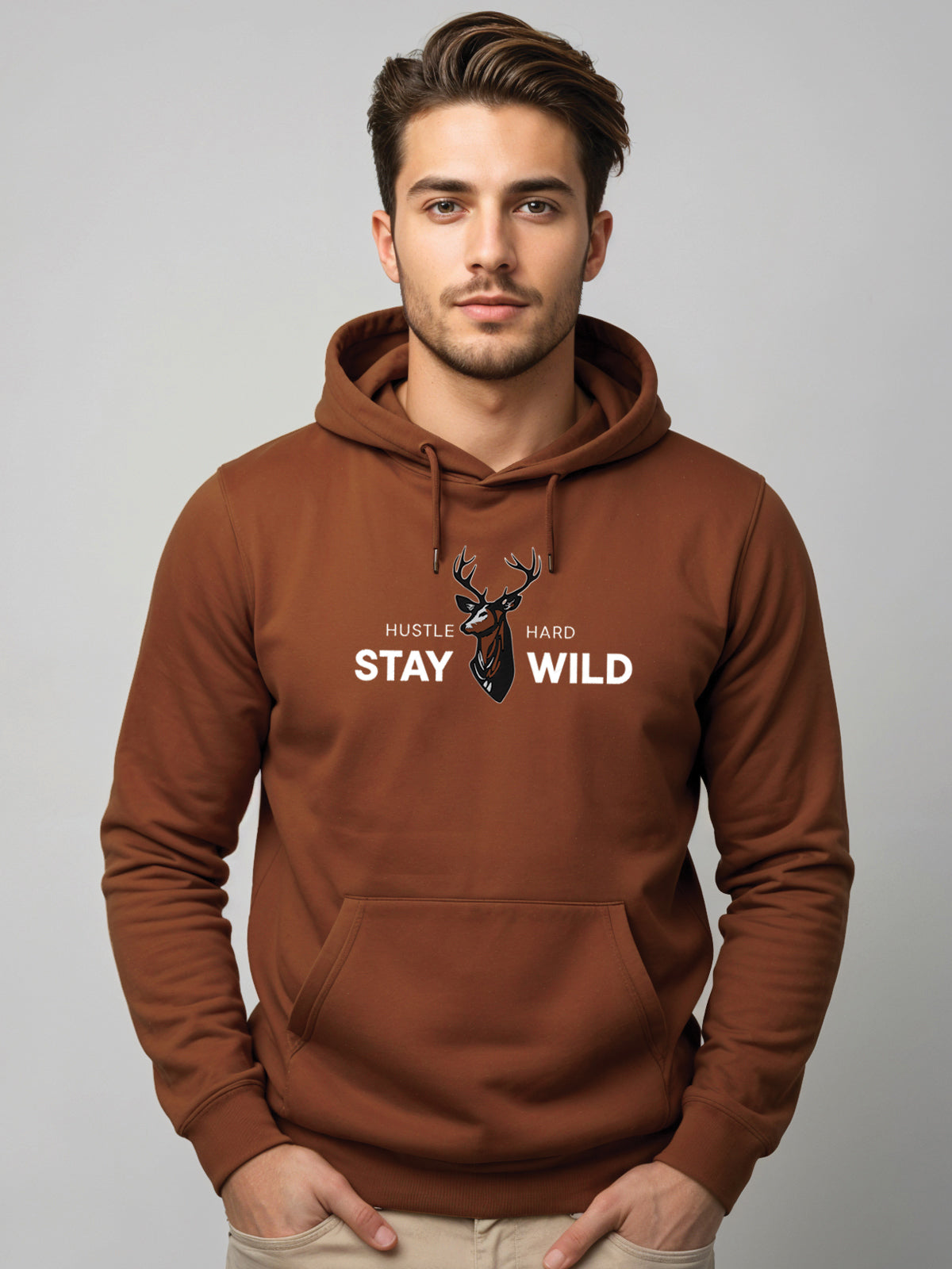 Hustle Hard Stay Wild Hoodie