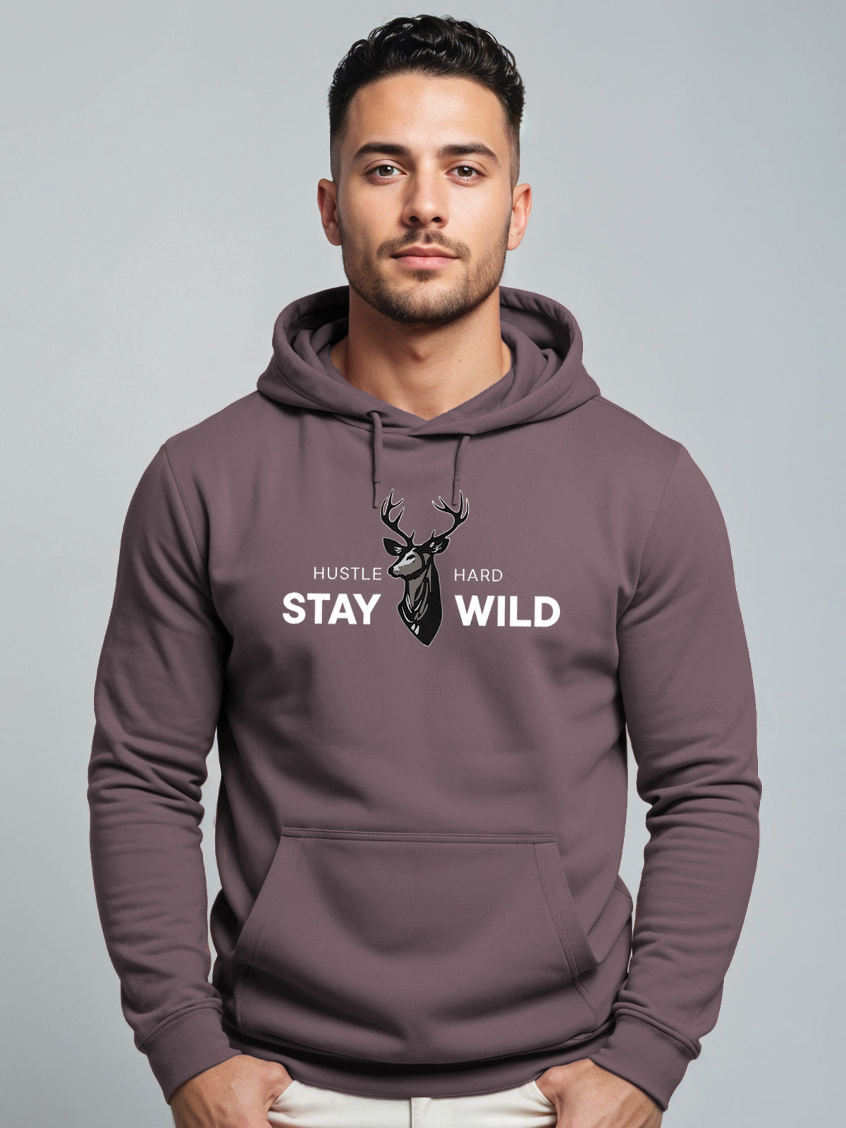 Hustle Hard Stay Wild Hoodie