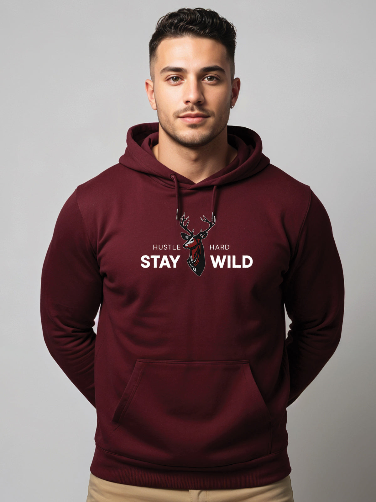 Hustle Hard Stay Wild Hoodie