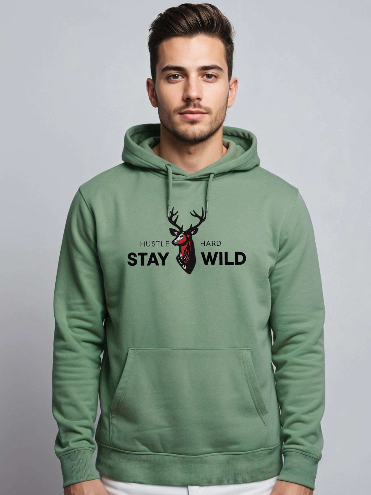 Hustle Hard Stay Wild Hoodie