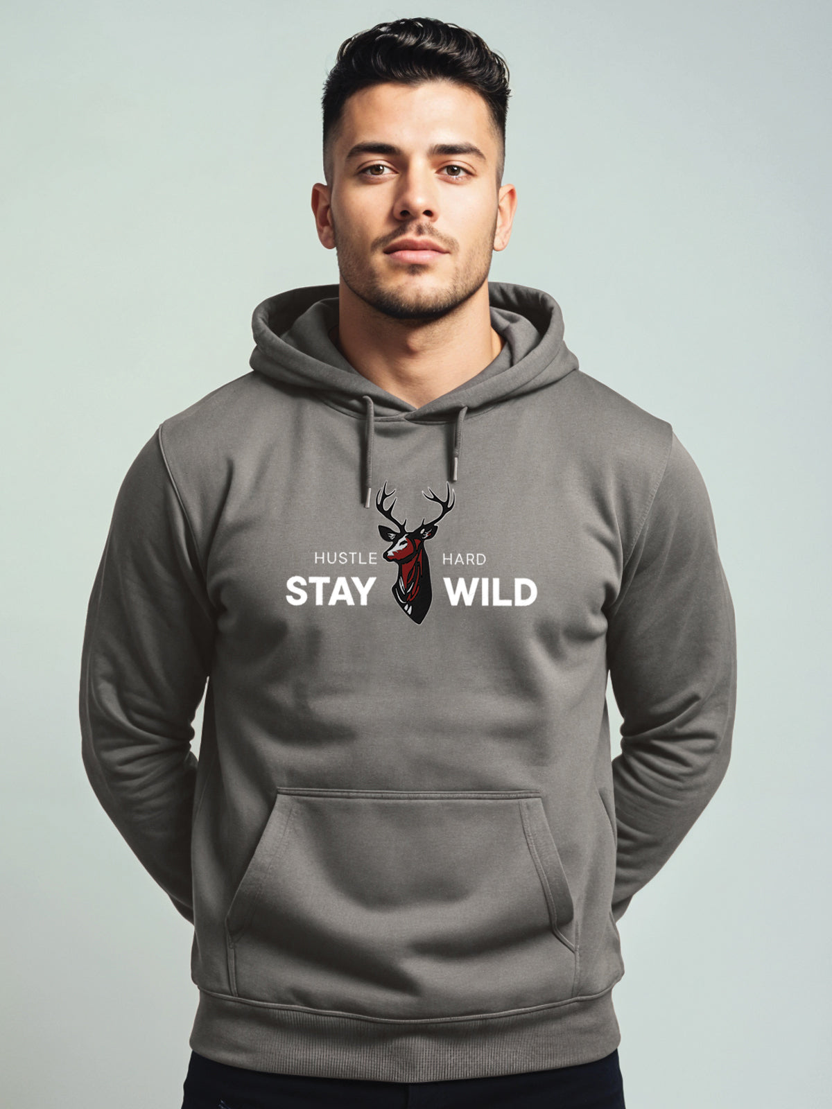 Hustle Hard Stay Wild Hoodie