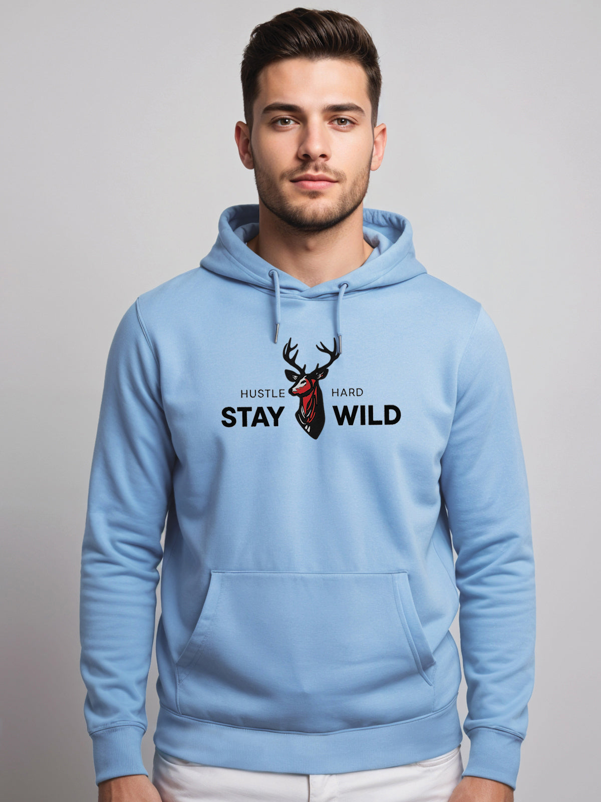 Hustle Hard Stay Wild Hoodie