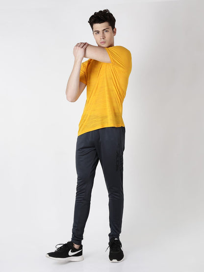 Alcis Mens Grey Active Track Pants H2MPN012