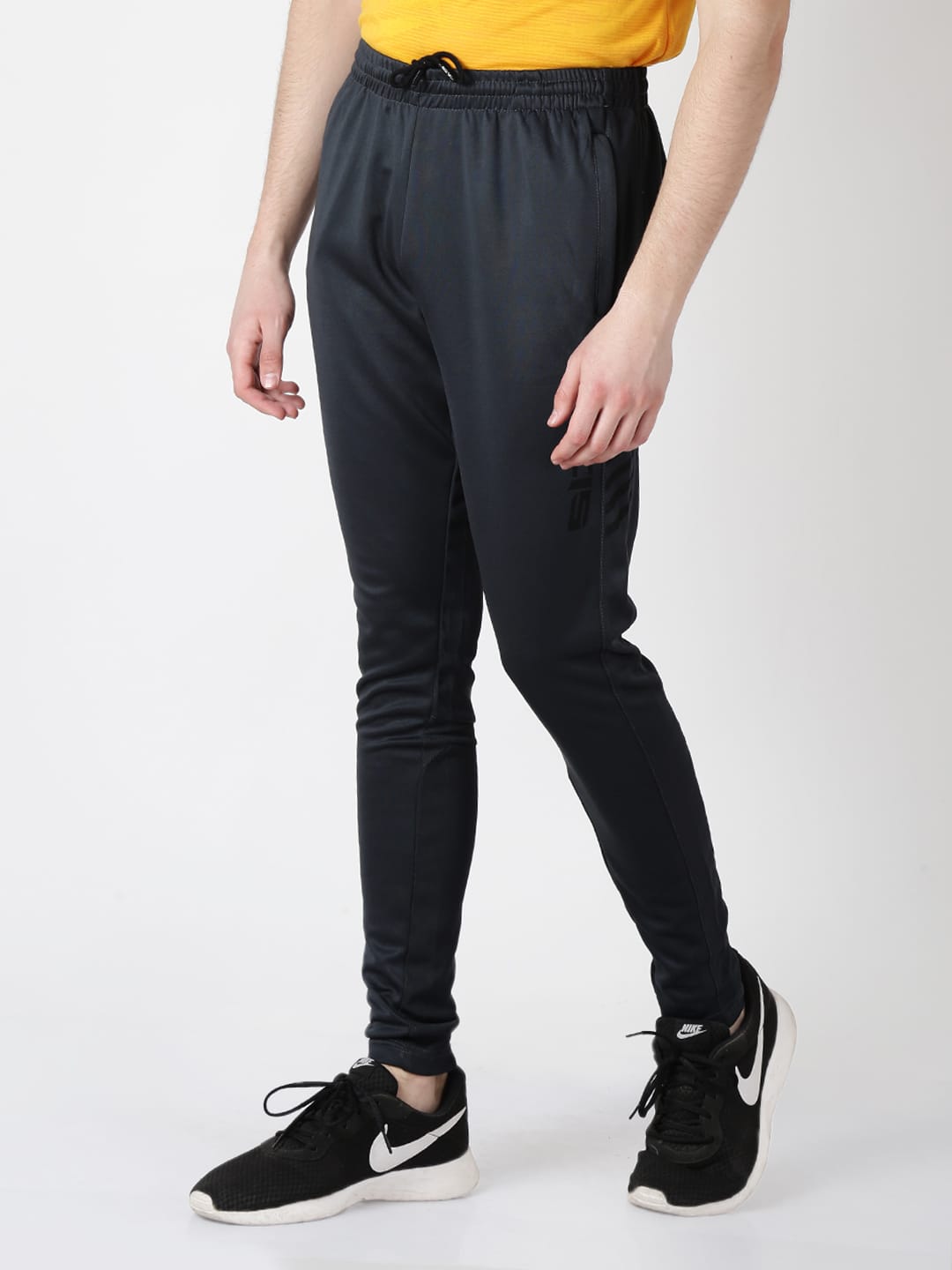 Alcis Mens Grey Active Track Pants H2MPN012
