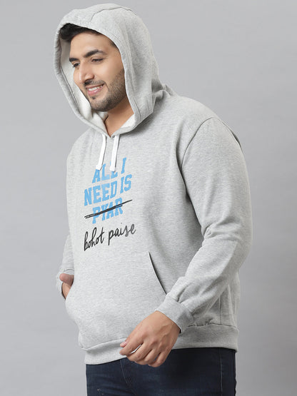 Printed Hooded Sweatshirt