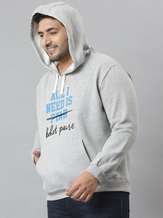 Printed Hooded Sweatshirt