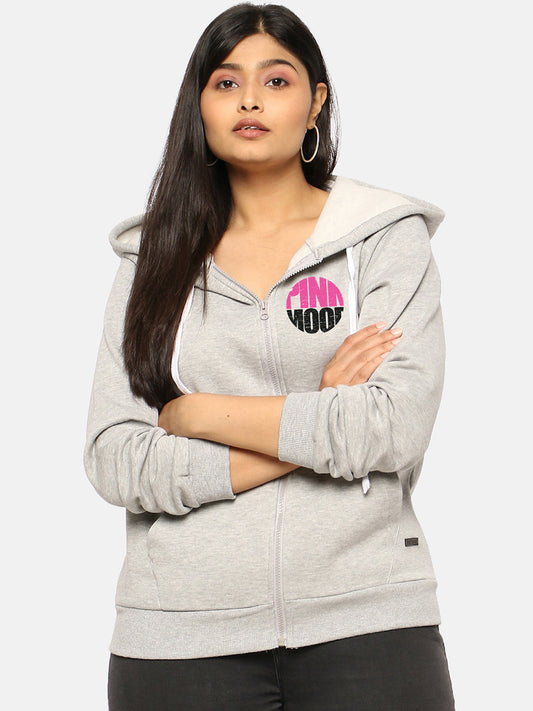Printed Stylish Casual Hooded Sweatshirt
