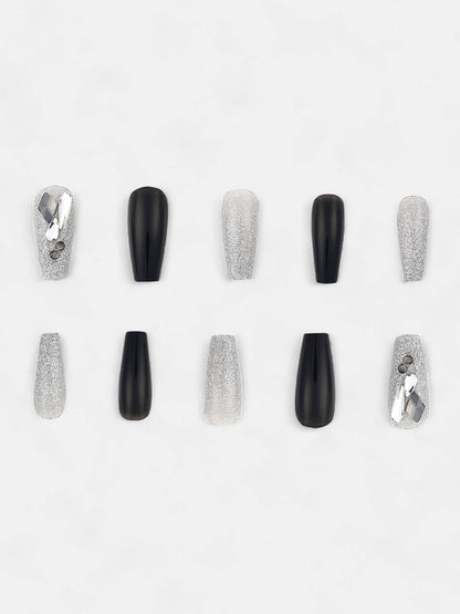 The Frost Press-On Nails - Moon Grey
