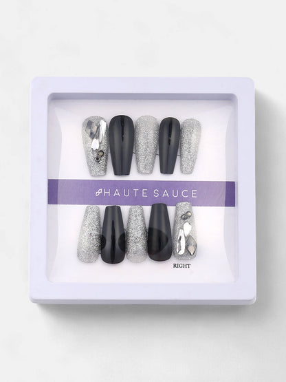 The Frost Press-On Nails - Moon Grey