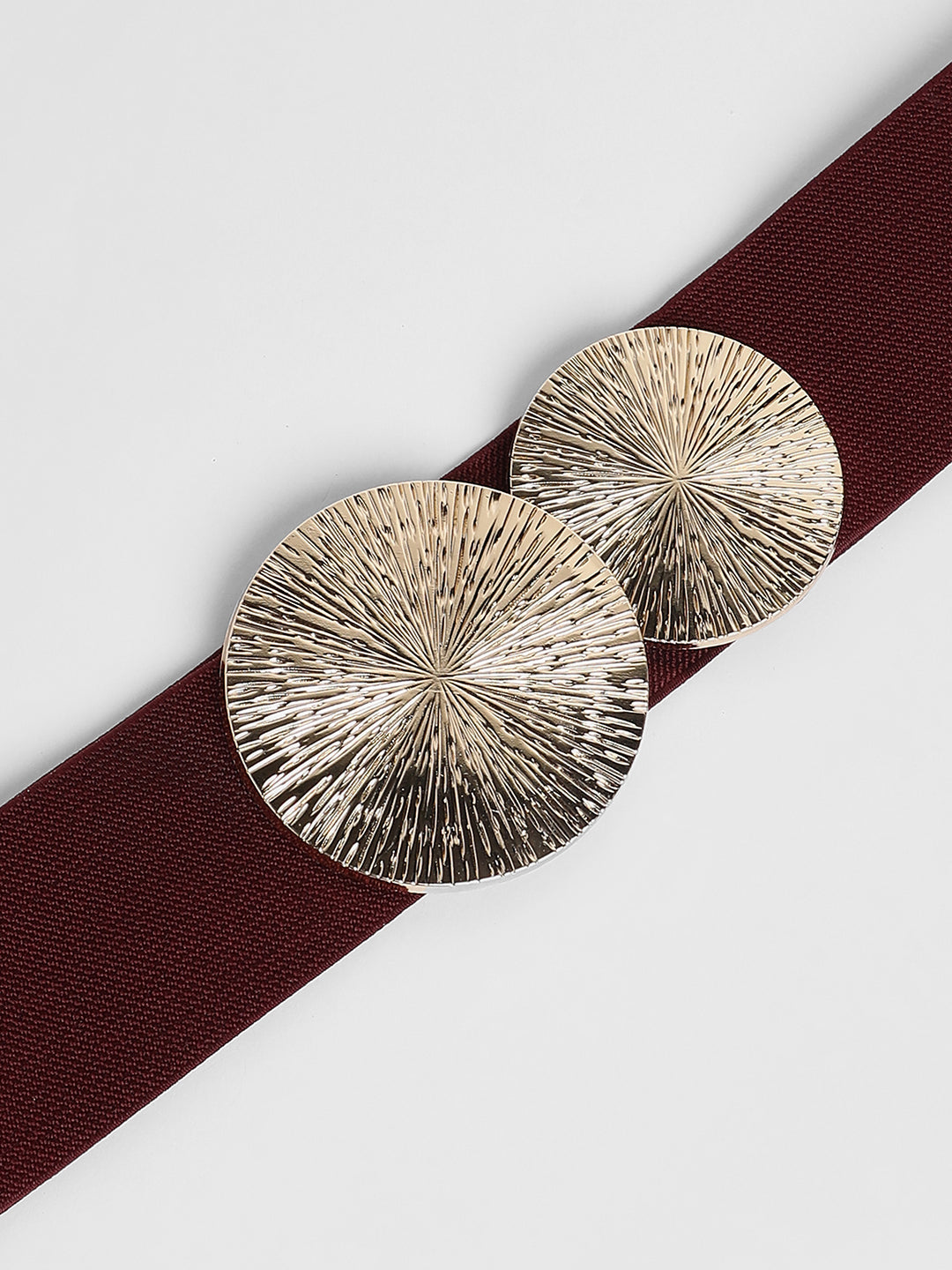 The Lilypad Elastic Belt - Mocha Brown