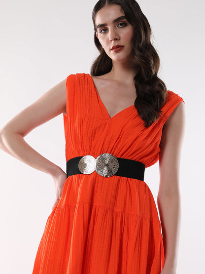 The Lilypad Elastic Belt - Raven Black