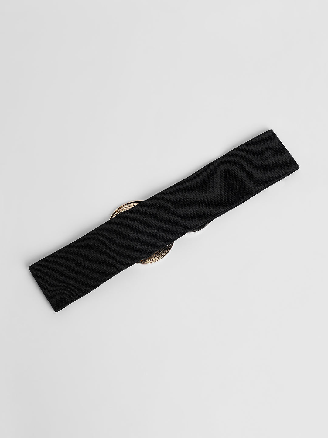 The Lilypad Elastic Belt - Raven Black