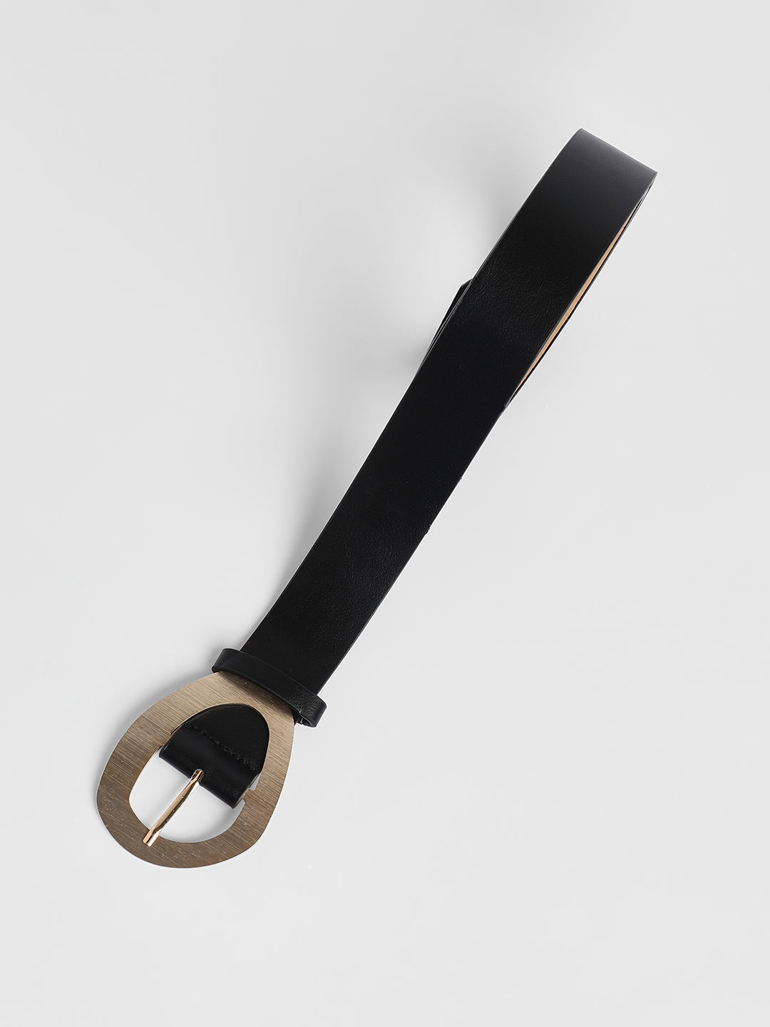 The Cauldron Buckle Belt - Raven Black