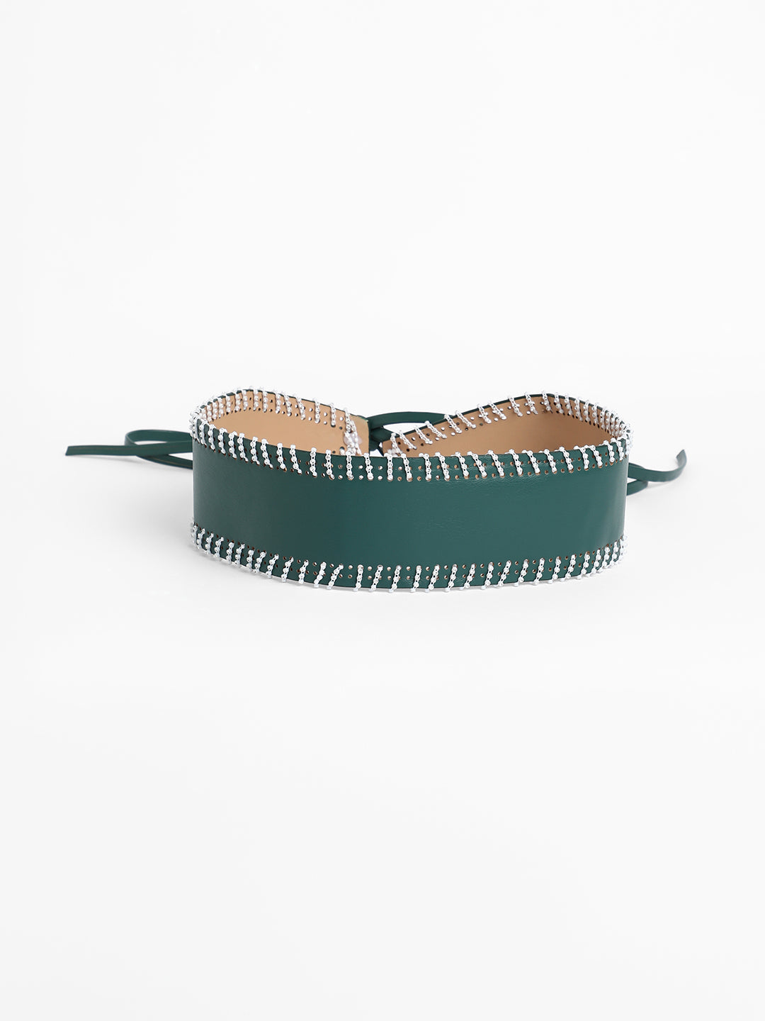 The Mariner Tie-Up Belt - Pine Green