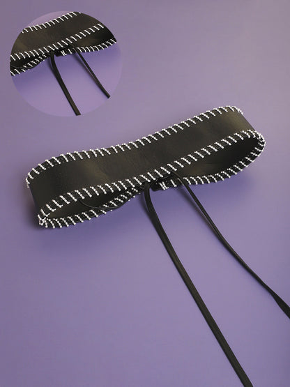 The Mariner Tie-Up Belt - Raven Black