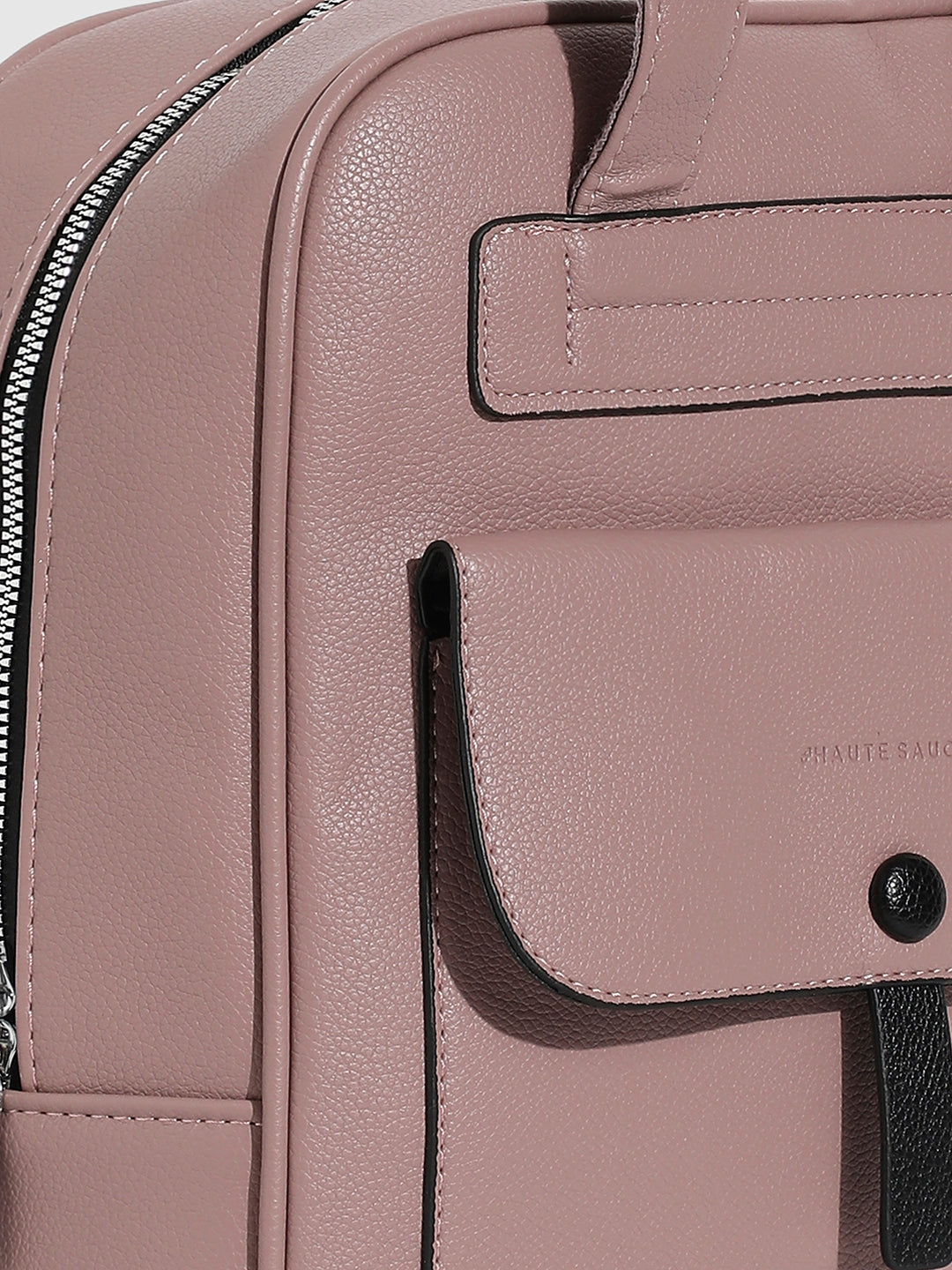 Top Handle Backpack - Nude Pink