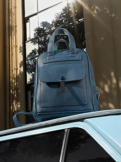 Top Handle Backpack - Indigo Blue