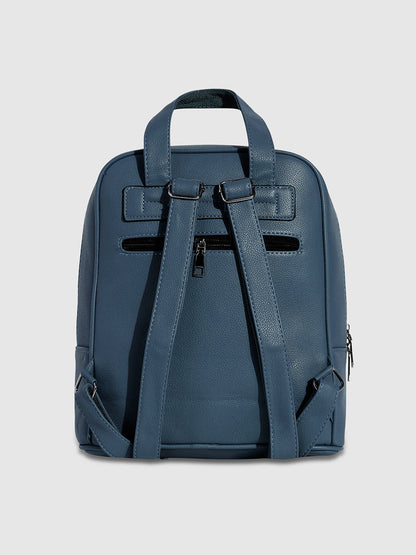 Top Handle Backpack - Indigo Blue
