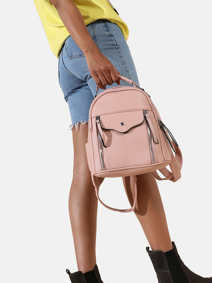 Everyday Essentials Mini Backpack - Light Pink
