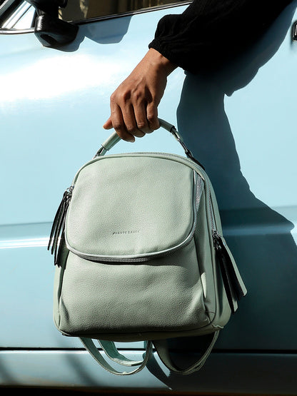 City Mini Backpack - Mint Green