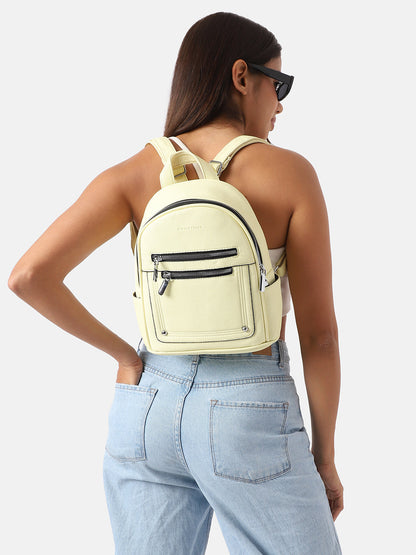 Utility Mini Backpack - Light Yellow