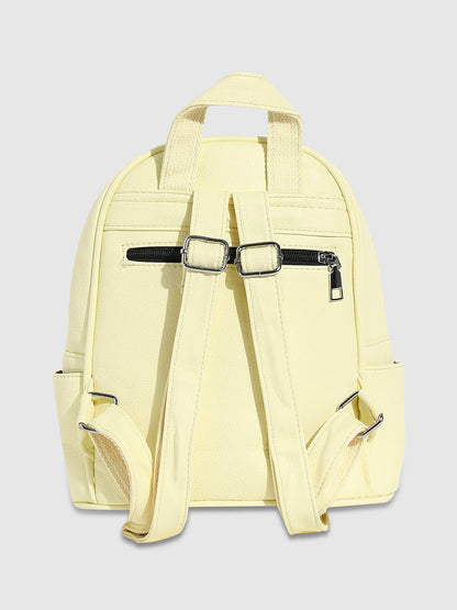 Utility Mini Backpack - Light Yellow