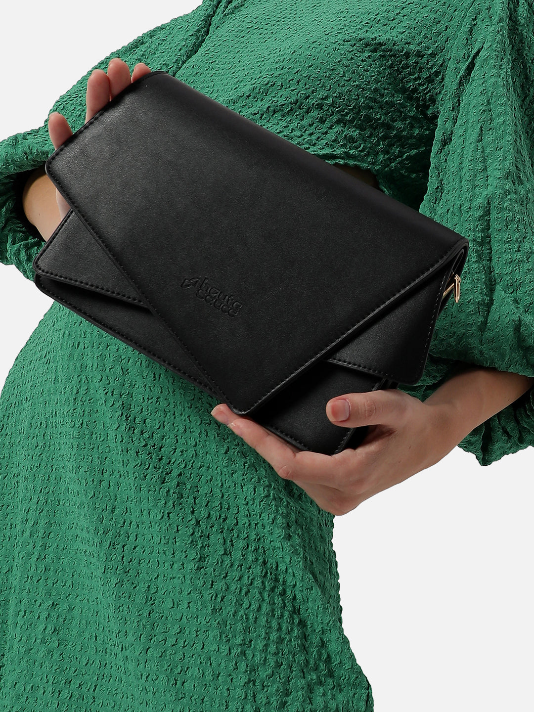 Quirky Line Clutch
