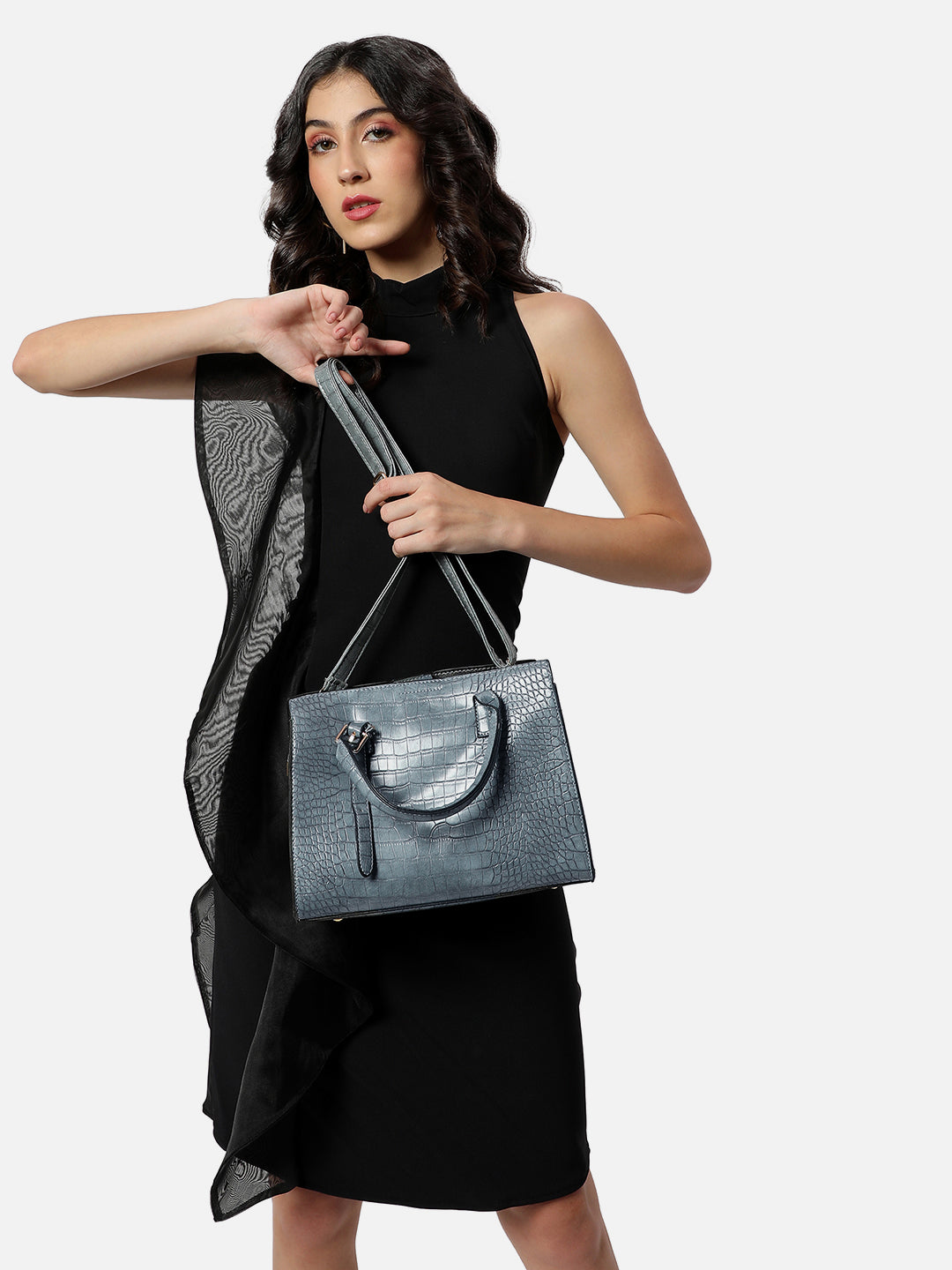 Amara Light Grey Handbag