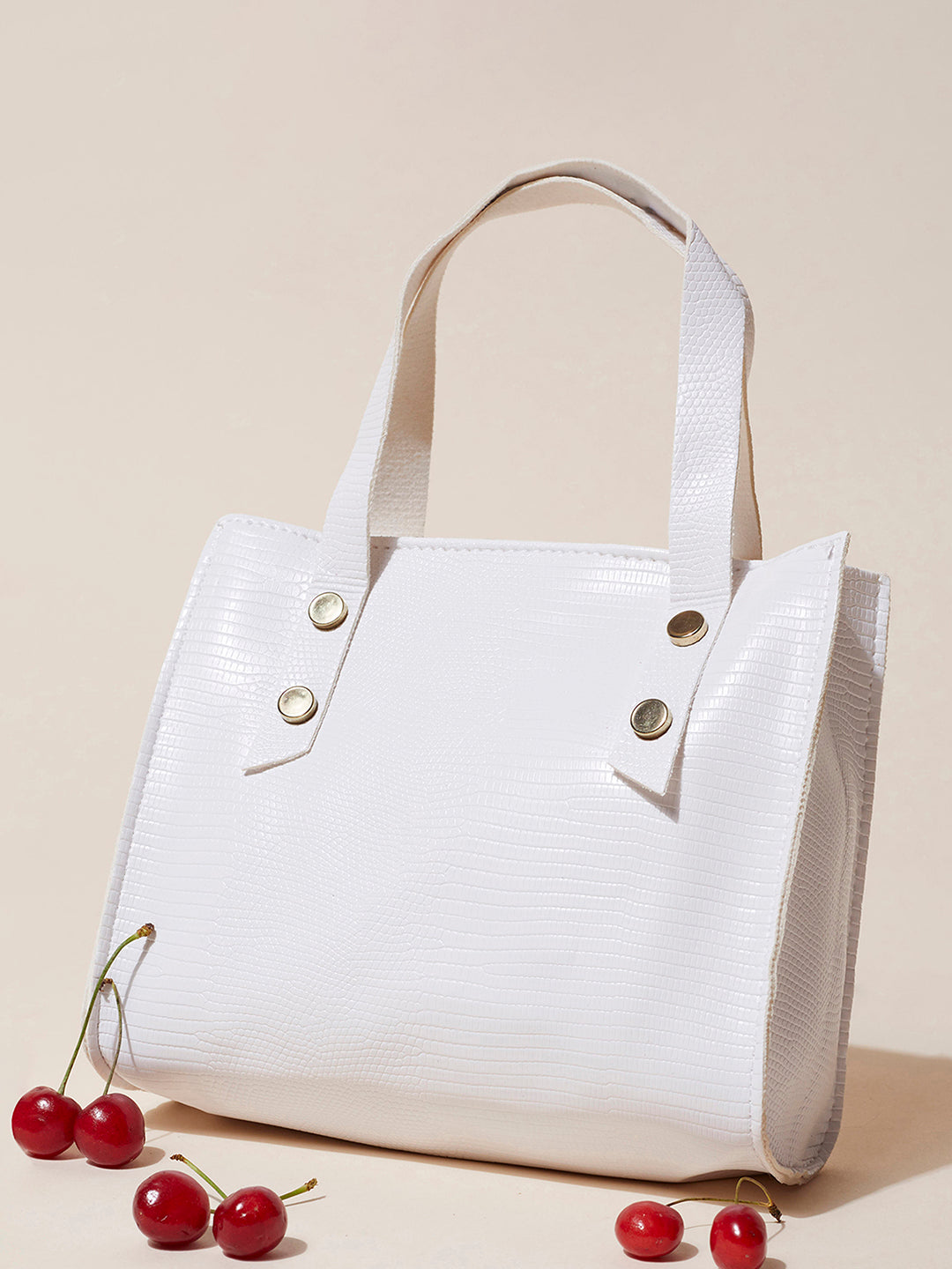 Naomi White Handbag