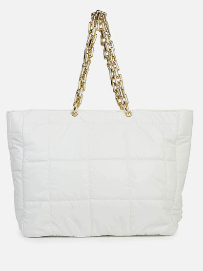 Marshmallow White Tote Bag