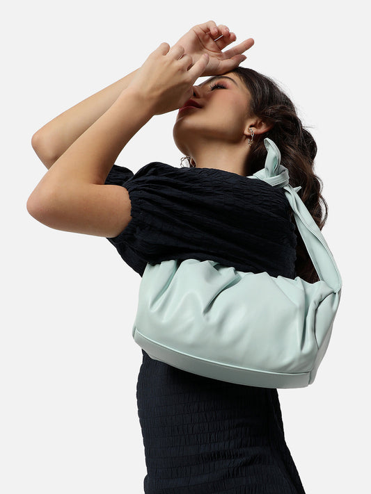 Flawless Flair Mint Blue Handbag